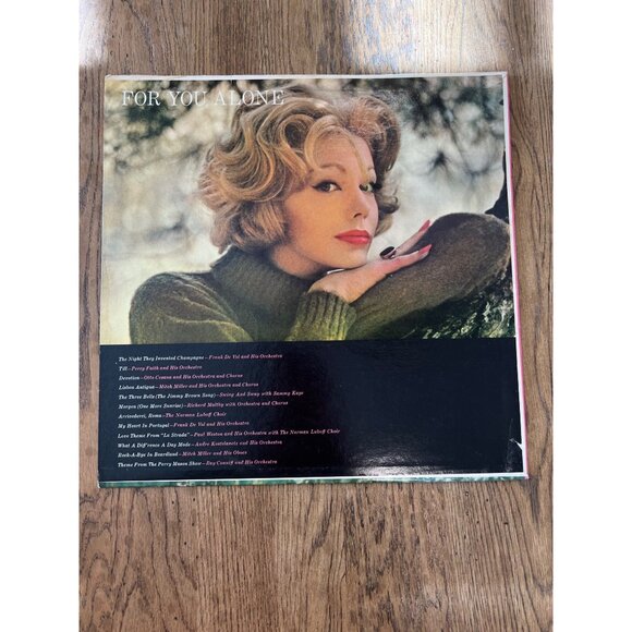 Columbia Records "For You Alone" Limited Edition Vinyl XLP 48942 Vintage Album - Picture 5 of 6